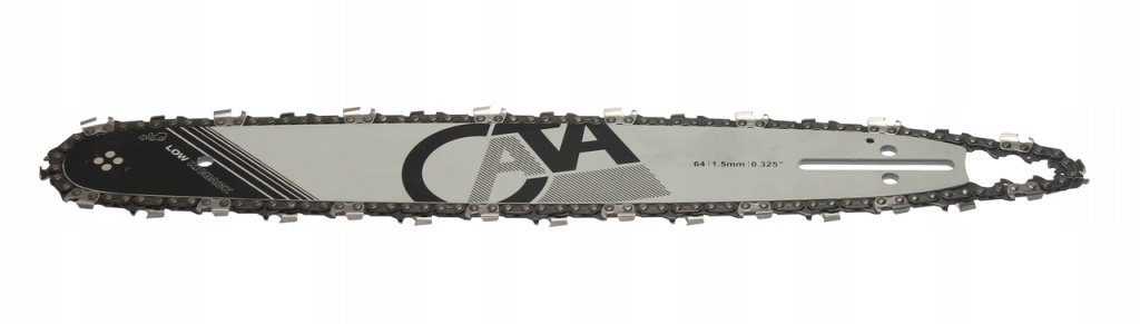 Cata 38 cm / 15″ pjūklo juosta su 2 grandinėmis, .325″, 1,5 mm, 64 nareliai – vaizdas 2