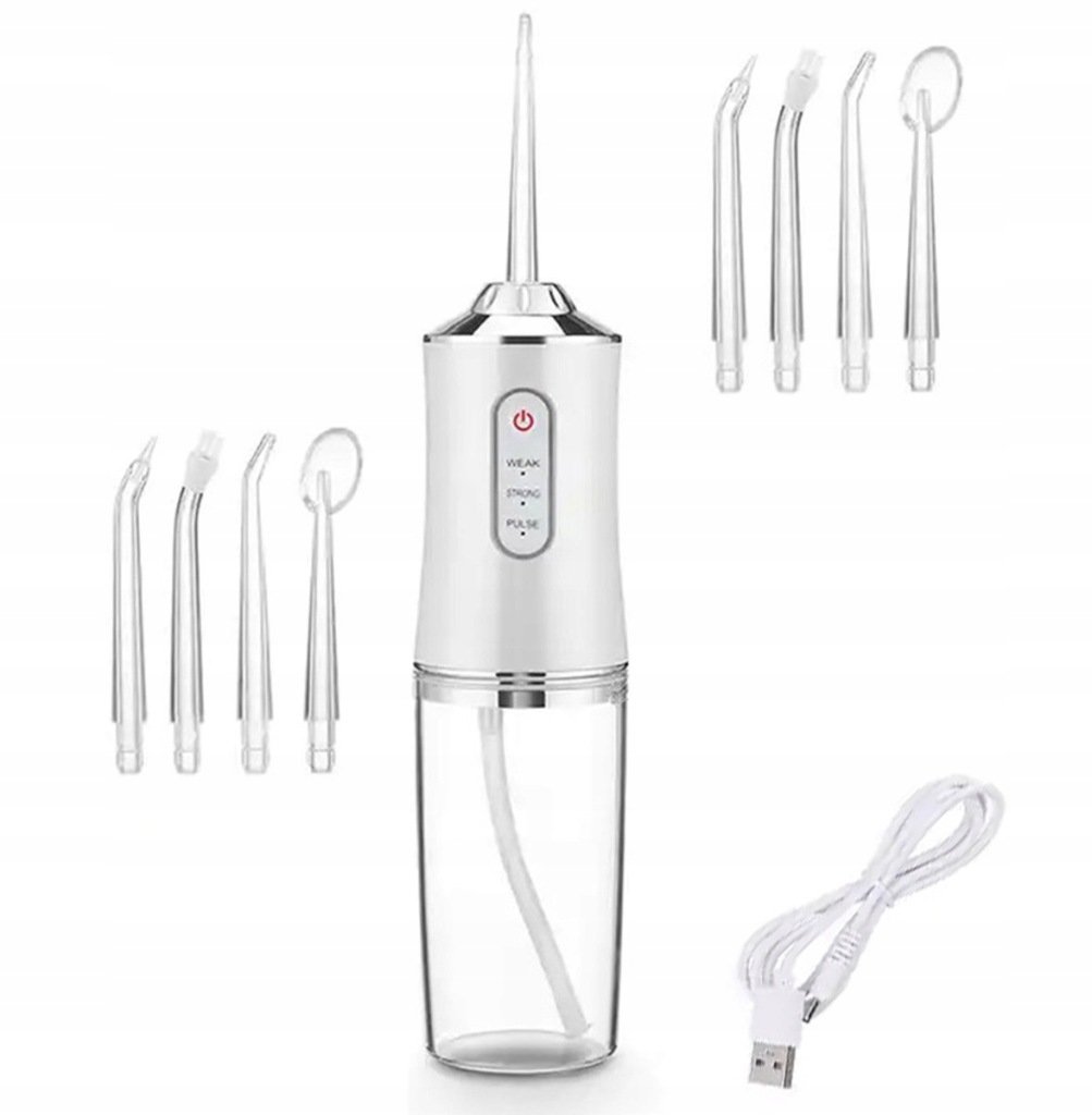 Belaidis burnos irigatorius RC-K-564, 220 ml, 4 antgaliai – Be prekės ženklo – vaizdas 4