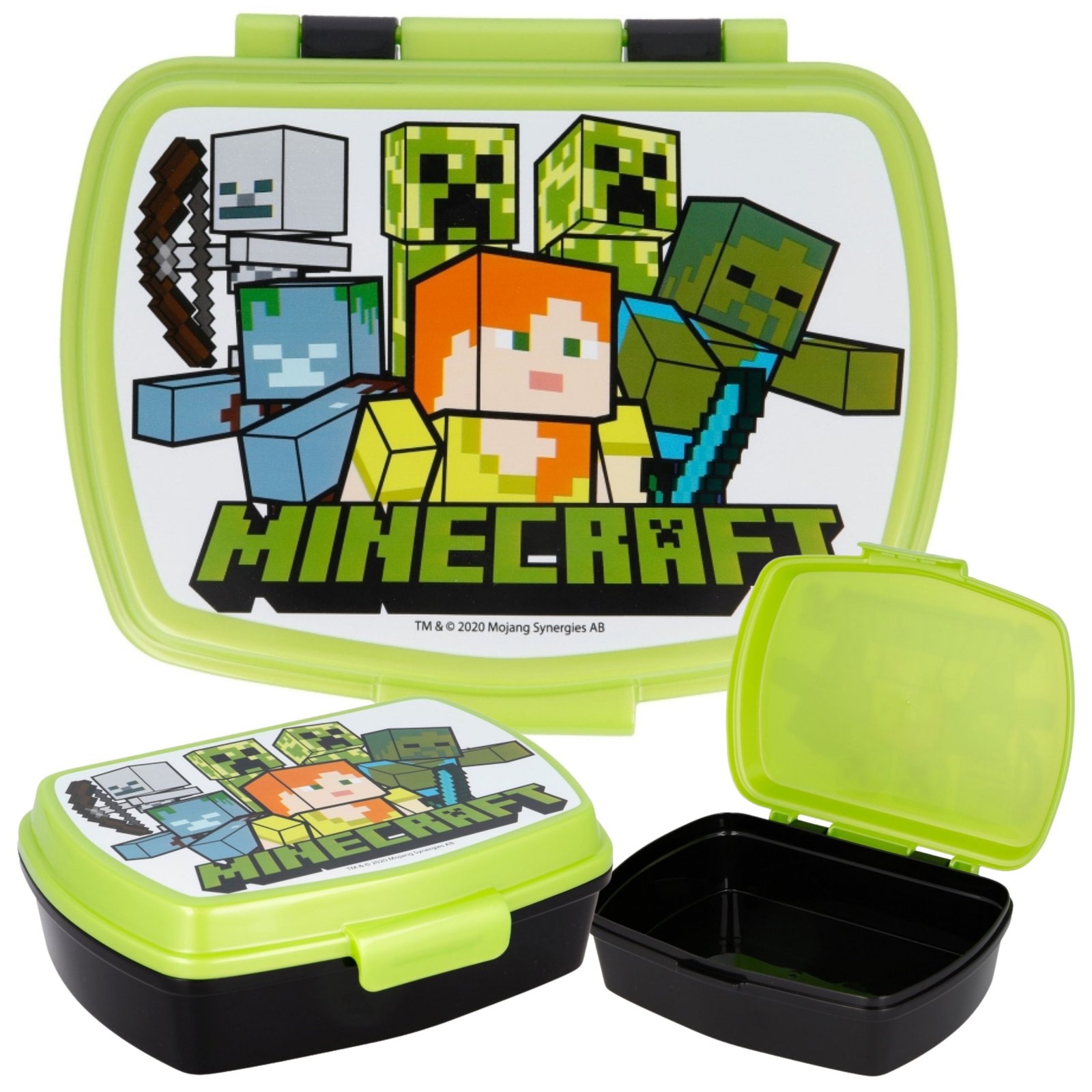 Stor Minecraft pietų dėžutė, 14 × 17 cm