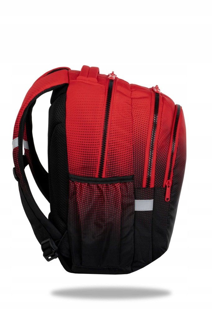 CoolPack Jerry Gradient Cranberry mokyklinė kuprinė, 21 l, raudona ir juoda – vaizdas 2