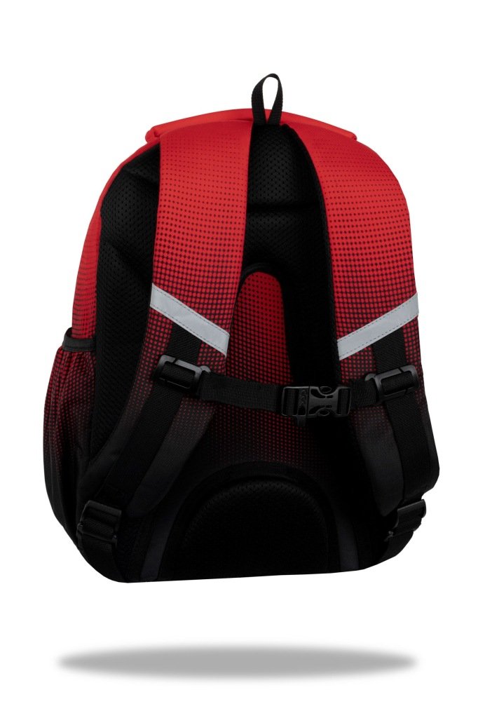 CoolPack Jerry Gradient Cranberry mokyklinė kuprinė, 21 l, raudona ir juoda – vaizdas 3