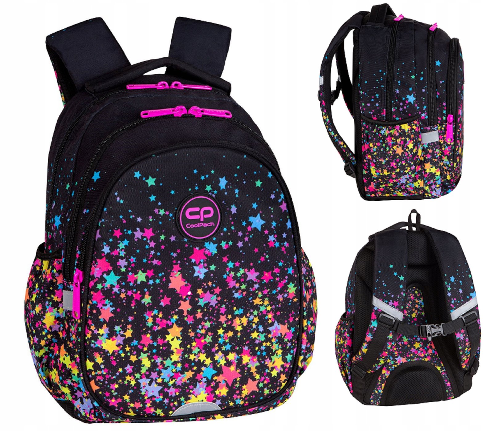 CoolPack E29589 žvaigždžių rašto mokyklinė kuprinė, 21 l