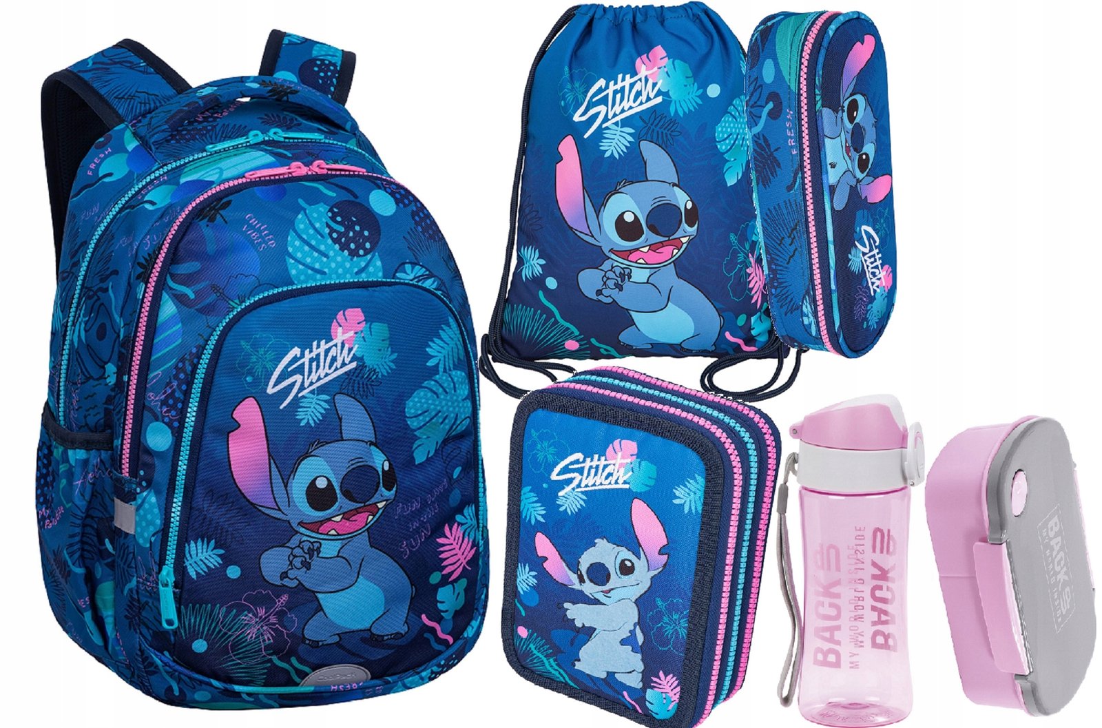 CoolPack Stitch mokyklinis rinkinys su kuprine