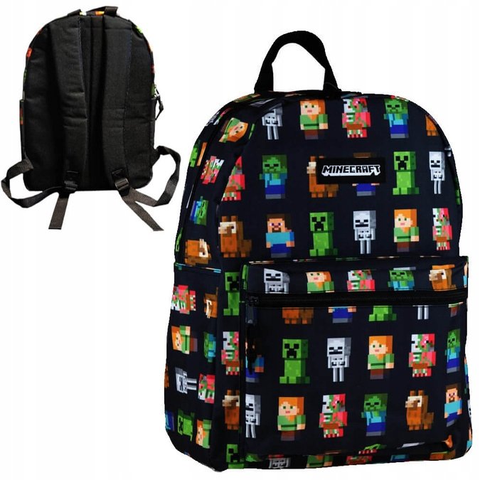 Astra Minecraft Multi Character jaunimo kuprinė, 16 l