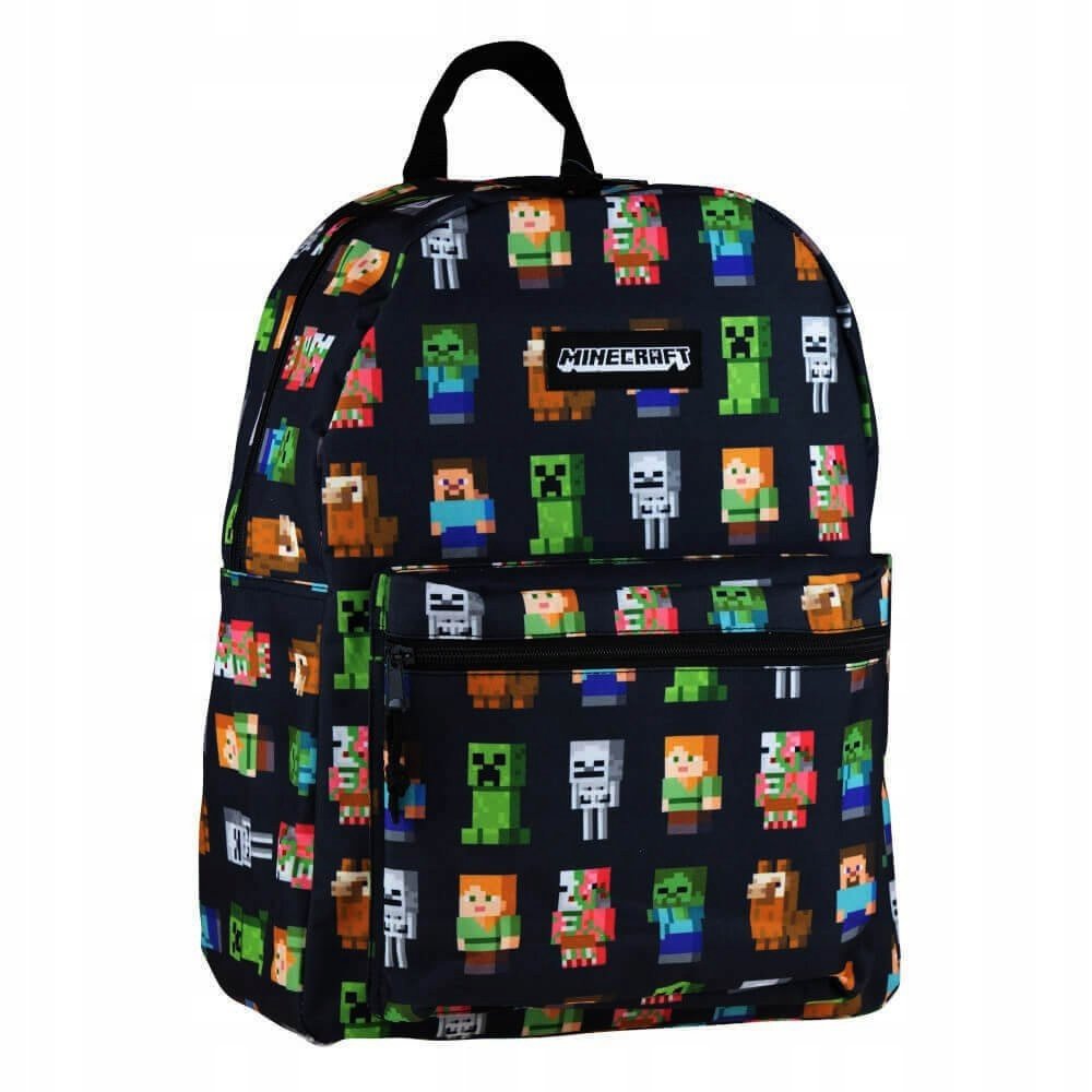 Astra Minecraft Multi Character jaunimo kuprinė, 16 l – vaizdas 2