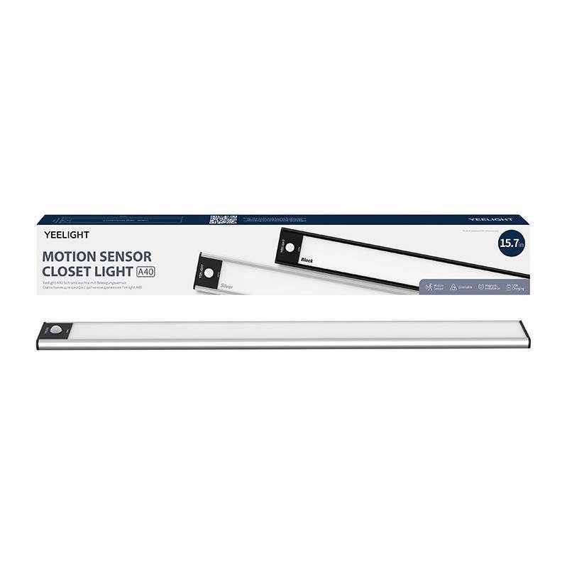 Yeelight 40 cm belaidė LED spintelės lemputė su judesio jutikliu