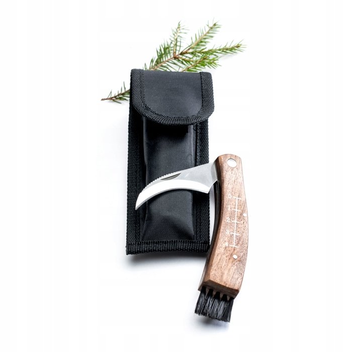 Sagaform Outdoor grybavimo peilis su šepetėliu ir dėklu – vaizdas 3