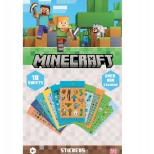Grupoerik Minecraft lipdukų rinkinys, 800 vnt.