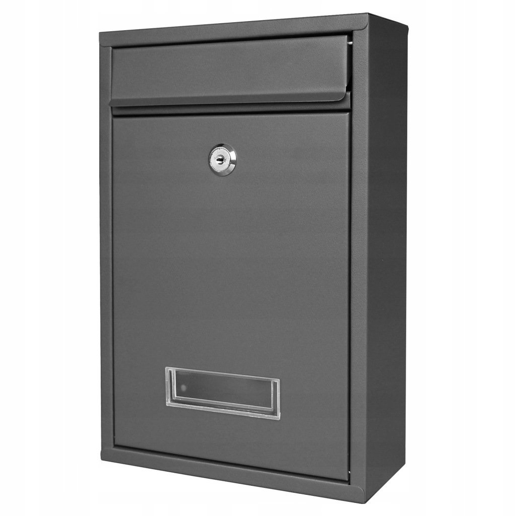 SEVERNO Dublin antracito spalvos pašto dėžutė, 32 × 21,5 × 9 cm – SEVERNO Home&Office – vaizdas 4