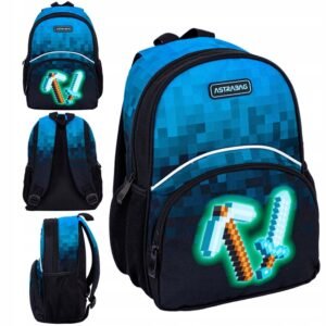 AstraBag Minecraft ikimokyklinė kuprinė vaikams