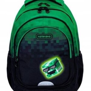 AstraBag Pixel Hero AB330 mokyklinė kuprinė