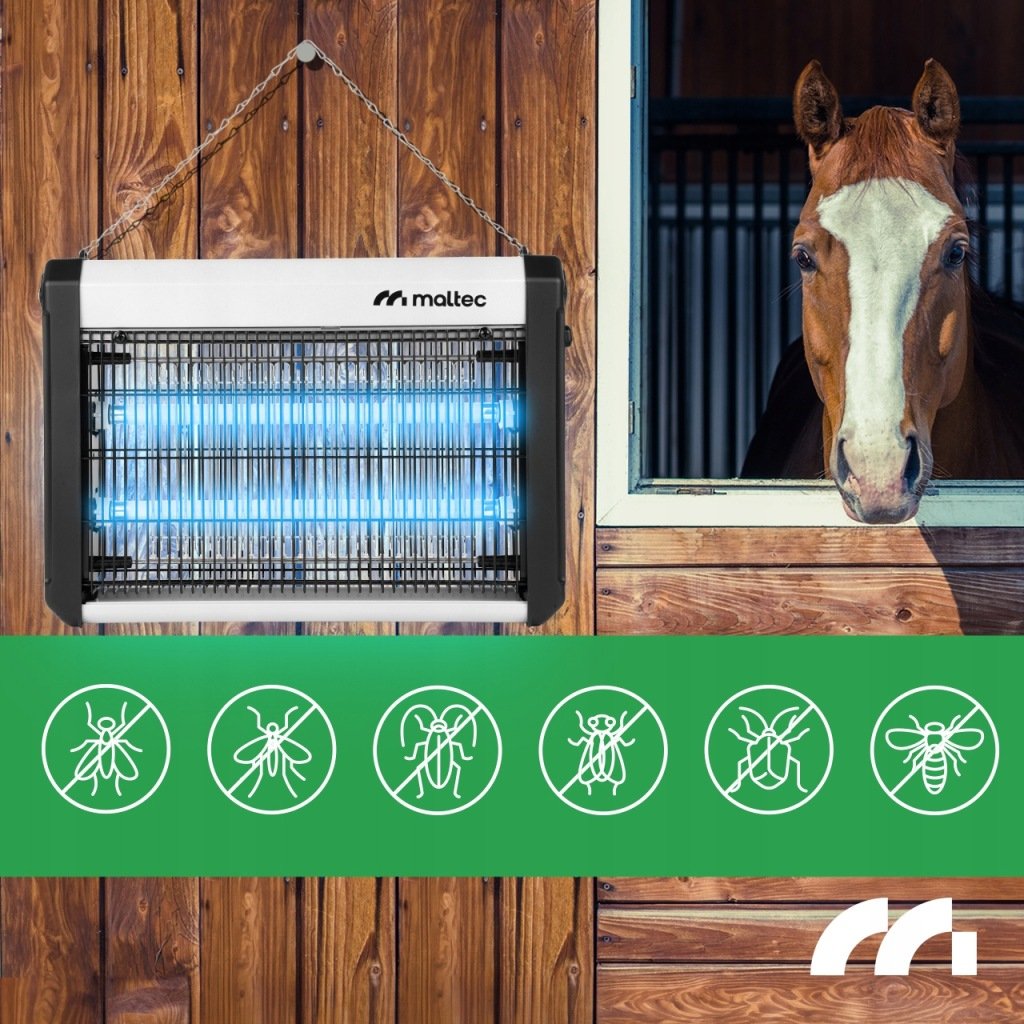 MalTec MasterKiller16W UV vabzdžių naikinimo lempa, 16 W, 3800 V – vaizdas 2