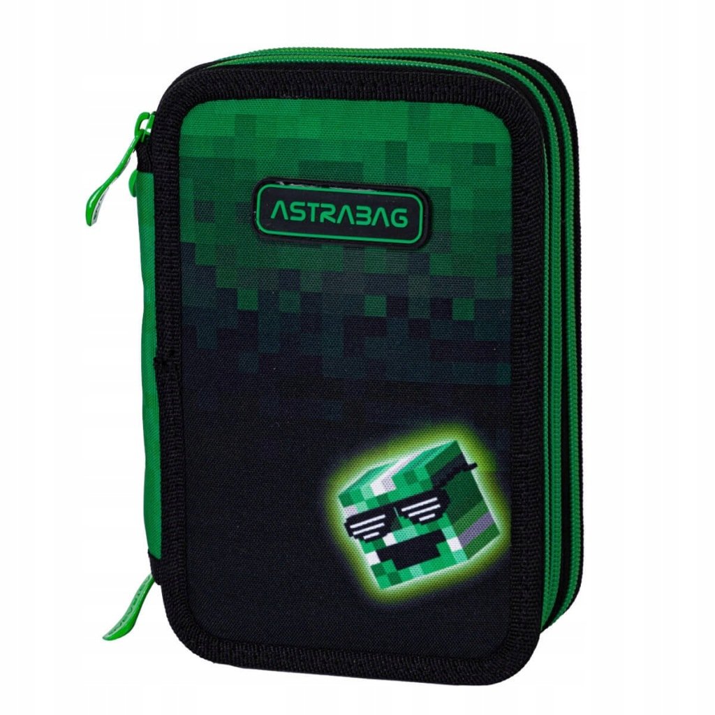 Astra Minecraft Pixel Hero trijų dalių penalas su 46 priemonėmis – vaizdas 2
