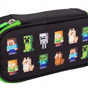 Astra Minecraft mokyklinis penalas su pertvara