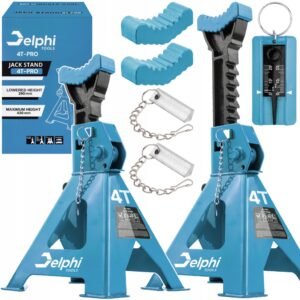 Delphi Tools 4T-PRO reguliuojamos automobilio atramos, 4 t, 2 vnt.