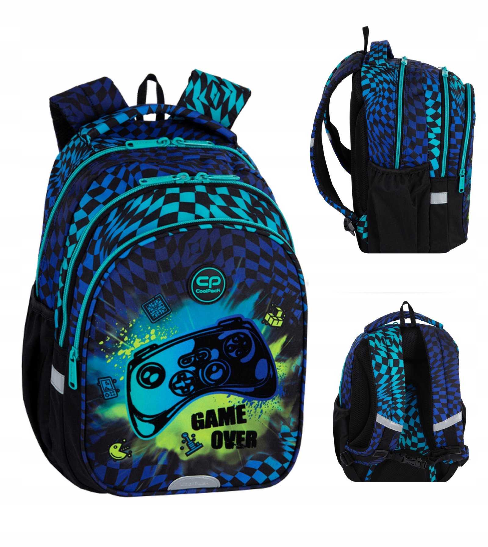CoolPack F029964 Gamer languota mokyklinė kuprinė, 19 l