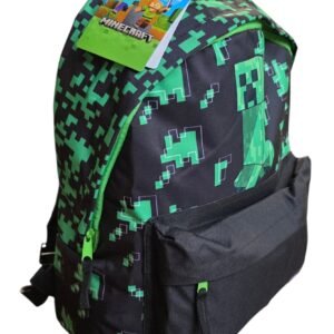 Minecraft vieno skyriaus mokyklinė kuprinė, modelis 749