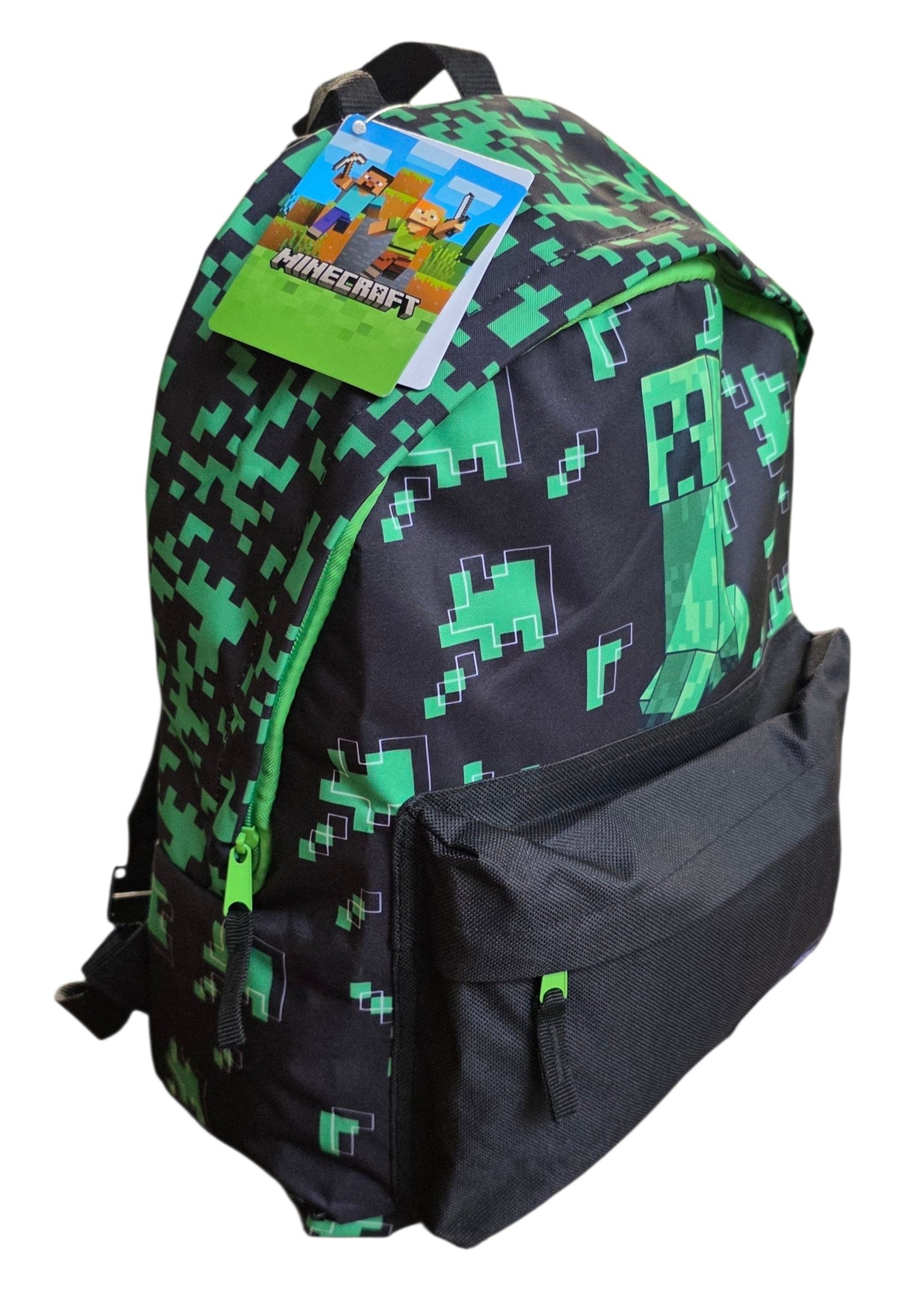 Minecraft vieno skyriaus mokyklinė kuprinė, modelis 749