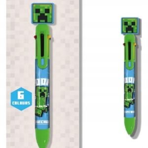 Astra Minecraft Creeper 6 spalvų tušinukas
