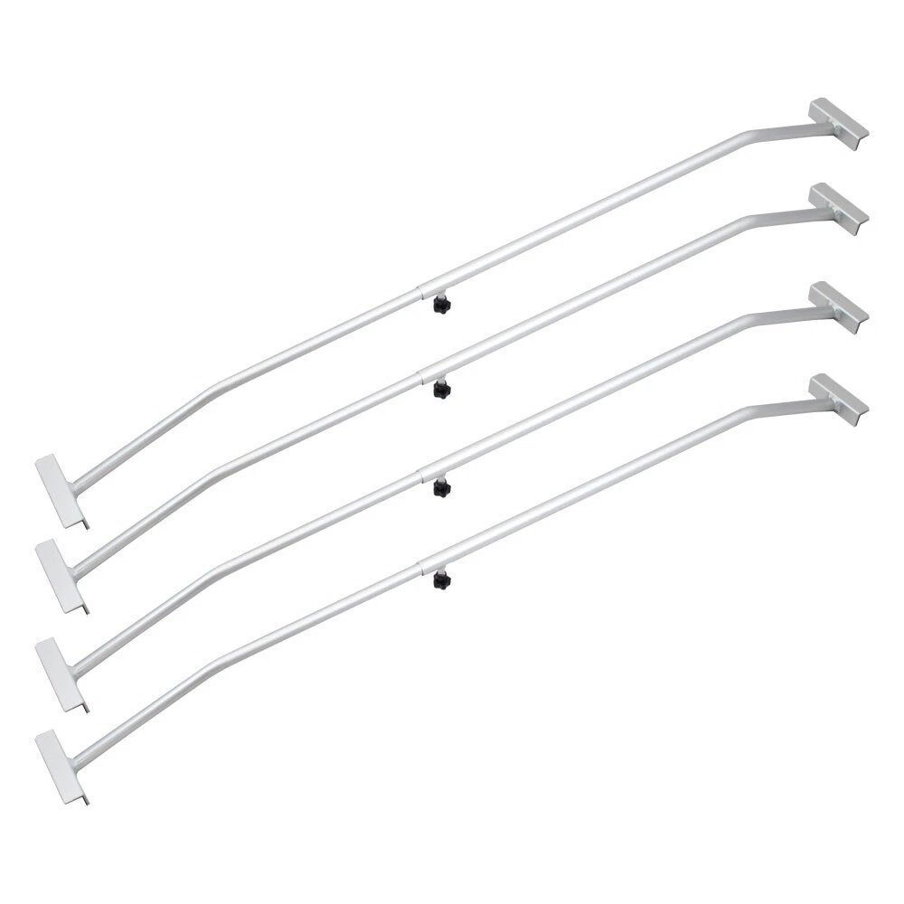 BITUXX aliumininė atrama plokščio tento karkasui priekabai 100–170 cm – BITUXX®