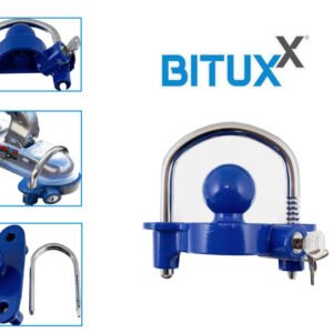 Apsauga nuo vagystės priekabos sukabinimo galvutei ir kabliui – BITUXX®