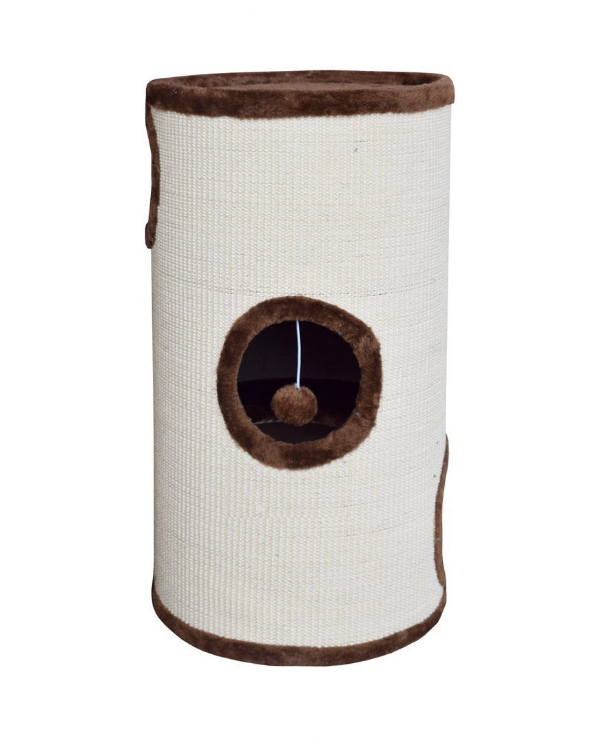 70 cm sizalio draskyklė-bokštas katei su guoliu – BITUXX® – papildoma nuotrauka 1