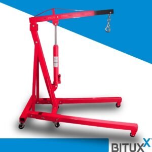 BITUXX sulankstomas hidraulinis dirbtuvių kranas iki 2 t