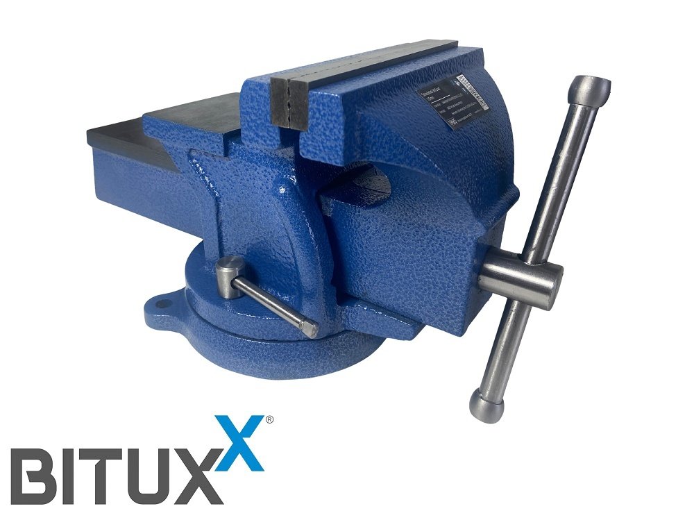 BITUXX ketaus sukamieji stalo spaustuvai 150 mm, 360° – BITUXX®