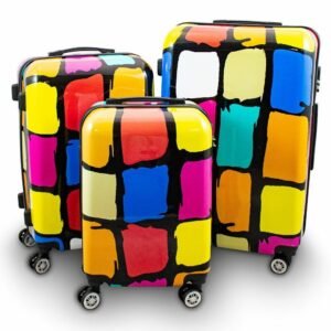 Kieto korpuso kelioninių lagaminų rinkinys XL / L / M, 3 vnt. – BERWIN