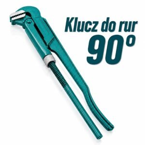 BITUXX lengvas švediškas vamzdžių raktas 1″, 90°