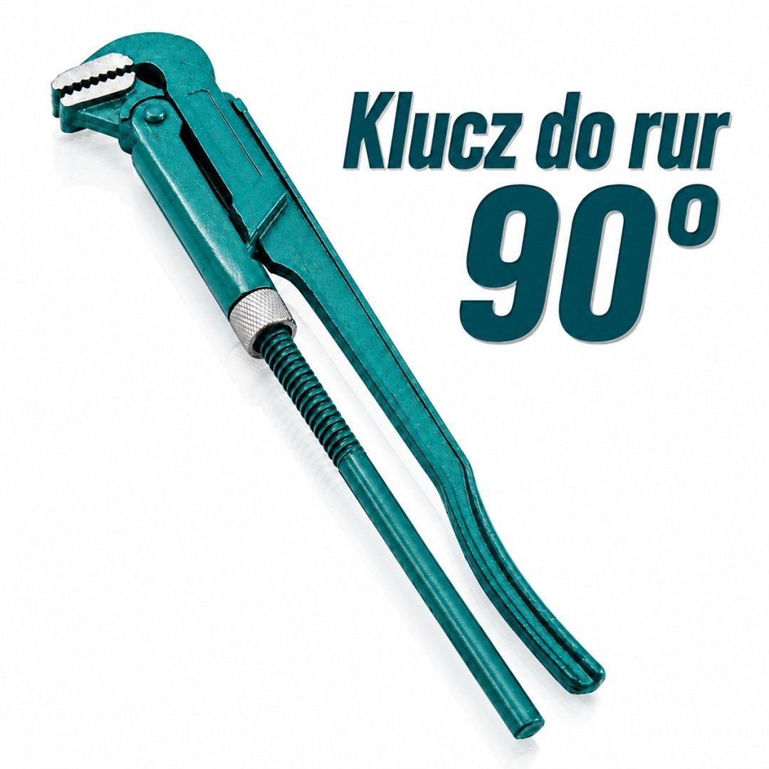 BITUXX lengvas švediškas vamzdžių raktas 1″, 90°
