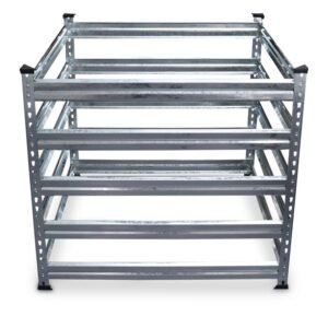 Sodo kompostinė metalinė 90x90 cm – BITUXX®