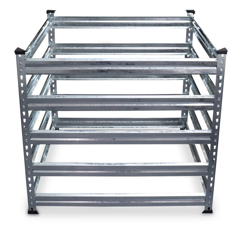 Sodo kompostinė metalinė 90x90 cm – BITUXX®