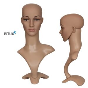 BITUXX moteriška manekeno galva kepurėms ir perukams