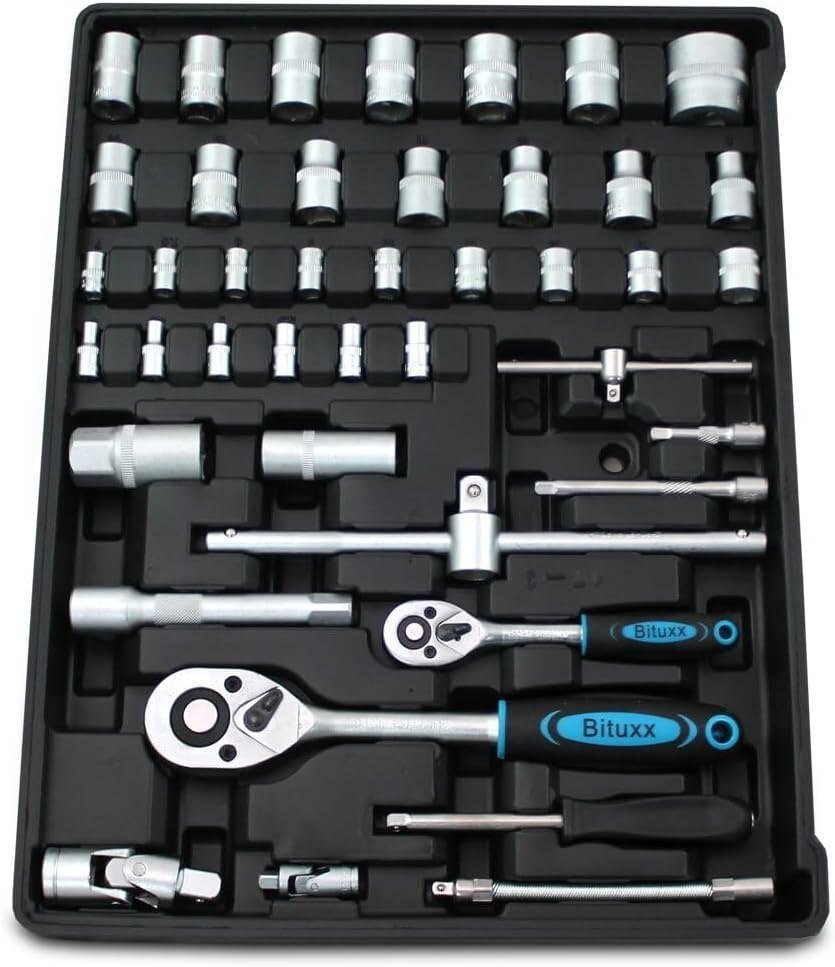 BITUXX mobilus 1200 dalių įrankių rinkinys lagamine su ratukais – BITUXX® – papildoma nuotrauka 3