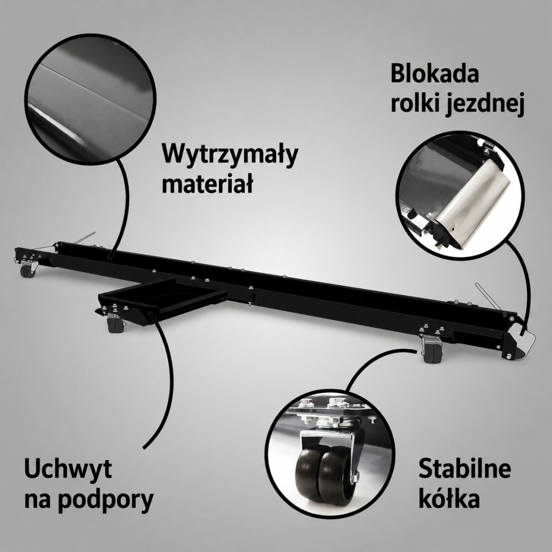 Motociklo manevravimo platforma – BITUXX® – papildoma nuotrauka 2