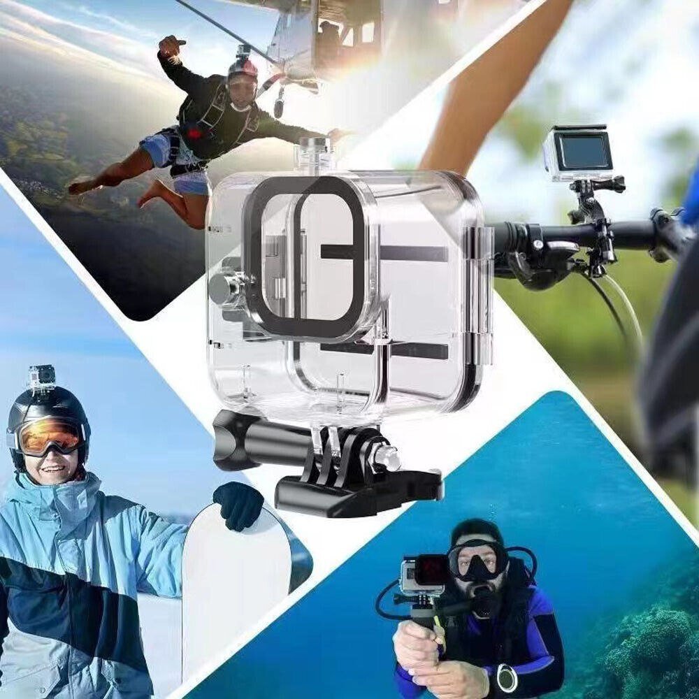 Vandeniui atsparus GoPro 11 Mini kameros dėklas su laikikliu – MONZI – papildoma nuotrauka 3
