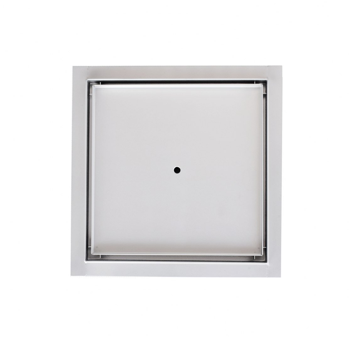 Befliesbar kvadratinis dušo latakas plytelei, 25 × 25 cm, nerūdijantis plienas – BITUXX® – papildoma nuotrauka 2