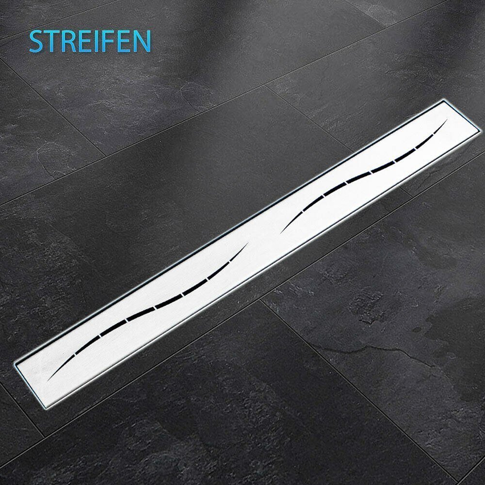 Streifen linijinis dušo latakas, 150 cm, 35 l/min – BITUXX® – papildoma nuotrauka 1