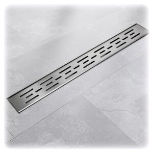 Matrix linijinis dušo latakas, 90 cm, su žemu sifonu – BITUXX®