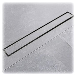 Befliesbar linijinis dušo latakas, 90 cm, su sifonu, 35 l/min – BITUXX®