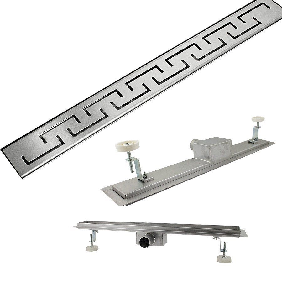 Bogen linijinis dušo latakas, 100 cm, nerūdijantis plienas – BITUXX® – papildoma nuotrauka 1
