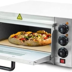 Elektrinė 2000 W picos krosnelė su akmens plokšte, iki 350 °C – BITUXX®