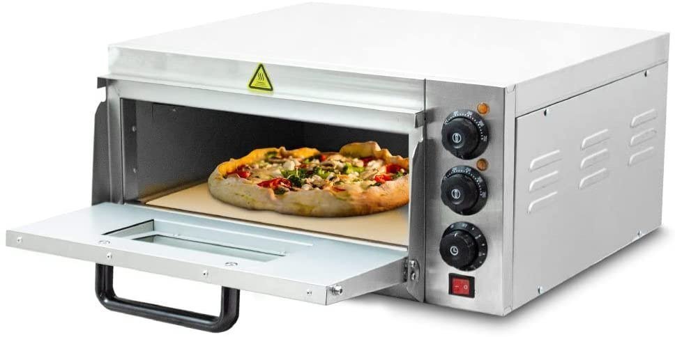 Elektrinė 2000 W picos krosnelė su akmens plokšte, iki 350 °C – BITUXX®