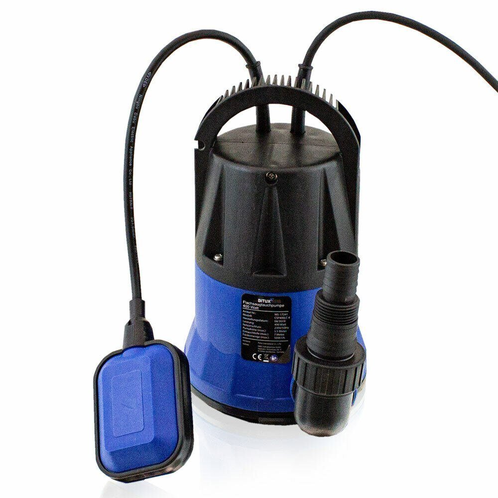 Panardinamas vandens siurblys švariam ir nešvariam vandeniui 400 W – BITUXX® – papildoma nuotrauka 1