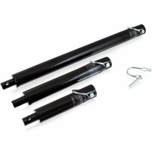 Sraigtinio žemės grąžto prailgintuvų rinkinys, 20/30/50 cm, 3 vnt. – BITUXX®