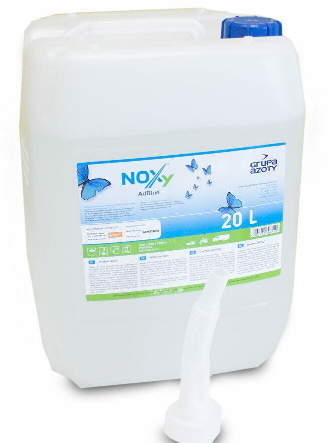 AdBlue katalitinis skystis dyzeliniams automobiliams 20 L – NOXY