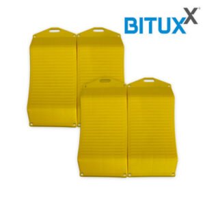 BITUXX neslystančių padėklų po ratais rinkinys 4 vnt. – BITUXX®