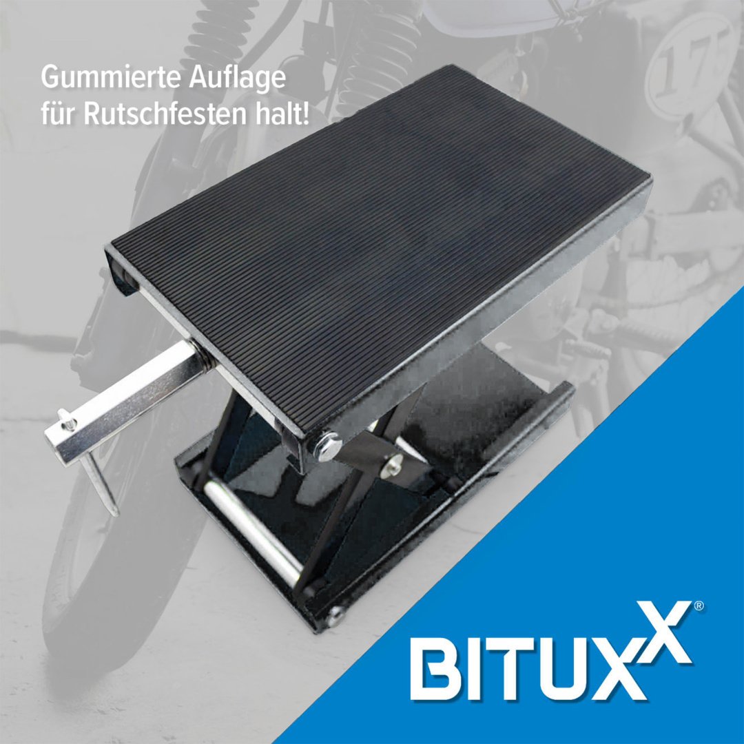 BITUXX mechaninis motociklo keltuvas, 450 kg – BITUXX® – papildoma nuotrauka 3
