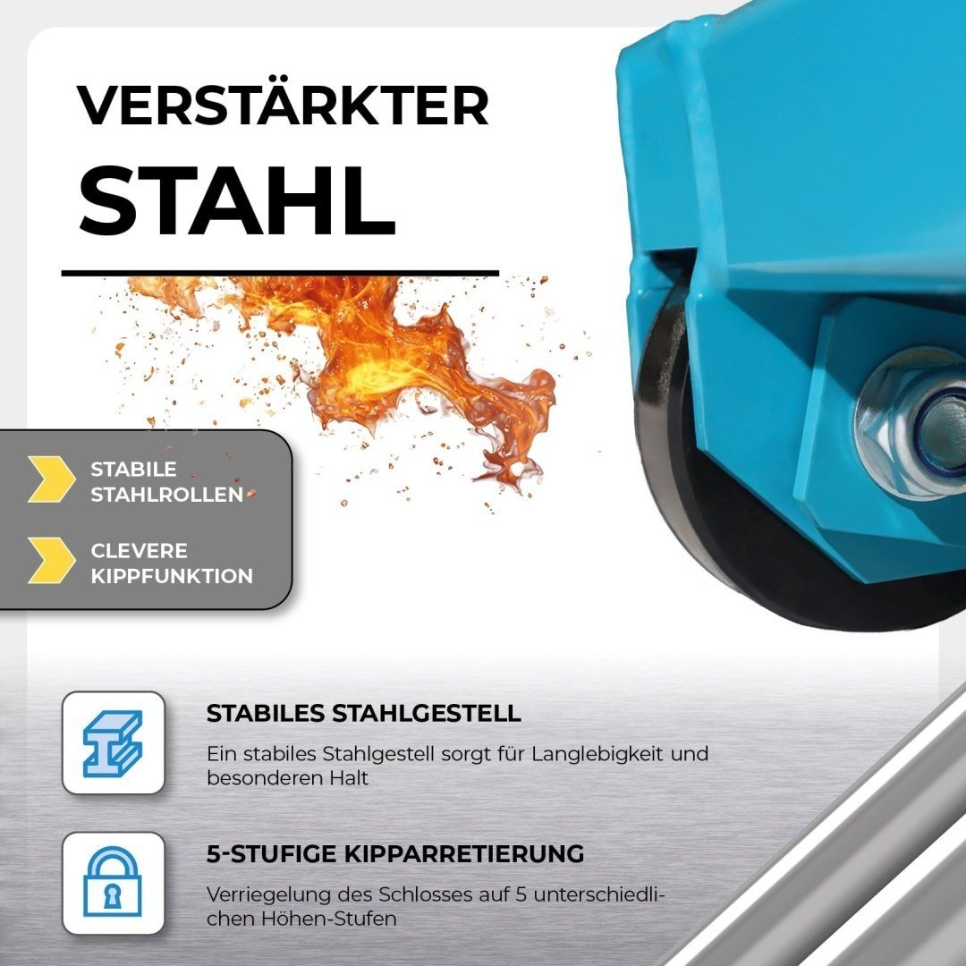 Mobilus pakreipiamas automobilio keltuvas, 3 t – BITUXX – papildoma nuotrauka 4
